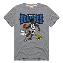 NBA Anthony Edwards Minnesota Timberwolves Homage Unisex Comic Book Tri-Blend T-Shirt