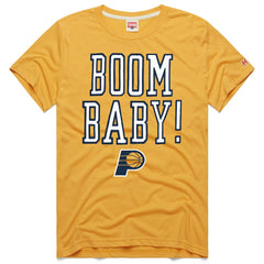 NBA Indiana Pacers Homage Unisex Boom Baby Tri-Blend T-Shirt