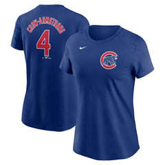 MLB Pete Crow-Armstrong Chicago Cubs Nike Women's Cooperstown Collection Fuse Name & Number T-Shirt