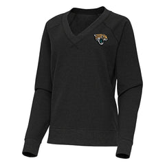 Antigua Women's Varsity Tri-Blend V-Neck Long Sleeve T-Shirt - Jacksonville Jaguars