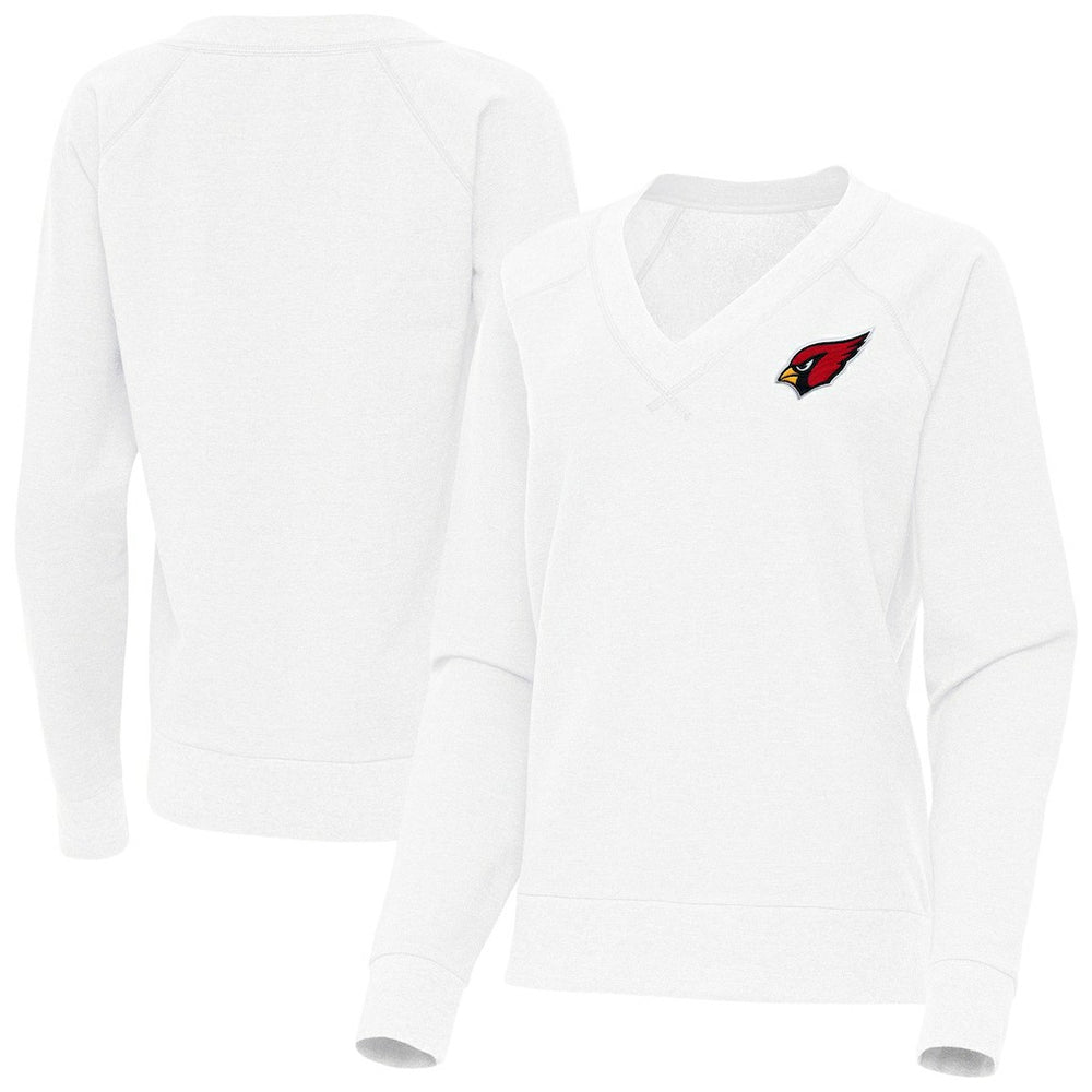 Antigua Women's Varsity Tri-Blend V-Neck Long Sleeve T-Shirt - Arizona Cardinals