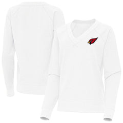 Antigua Women's Varsity Tri-Blend V-Neck Long Sleeve T-Shirt - Arizona Cardinals