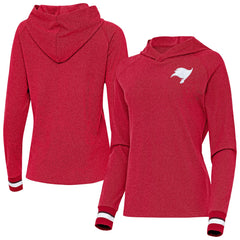 Antigua Women's Trek Raglan Pullover Hoodie - Tampa Bay Buccaneers