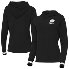 Antigua Women's Trek Raglan Pullover Hoodie - Green Bay Packers
