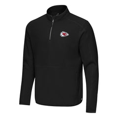 Antigua Step Up Quarter-Zip Pullover - Kansas City Chiefs