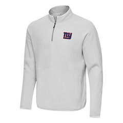 Antigua Step Up Quarter-Zip Pullover - New York Giants