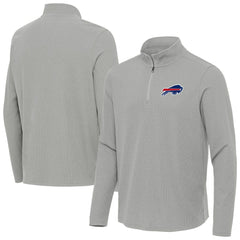 Antigua Sync Tri-Blend Quarter-Zip Pullover - Buffalo Bills