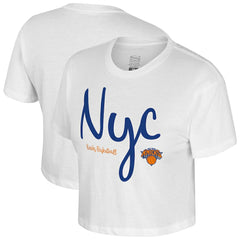 NBA New York Knicks Stadium Essentials Cropped Third Quarter T-Shirt