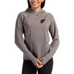 Cutter & Buck Women's Primary Logo Adapt Knit Recycled Raglan Pullover Hoodie - Arizona Cardinals
