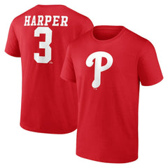 MLB Bryce Harper Philadelphia Phillies Player Name & Number T-Shirt