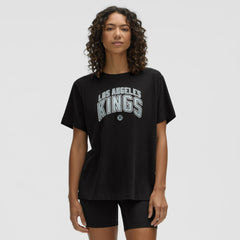 NHL Black|Black Los Angeles Kings lululemon Women's All Yours Organic Cotton T-Shirt