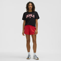 NHL Black|Black New Jersey Devils lululemon Women's All Yours Organic Cotton T-Shirt