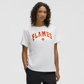 NHL White|White Calgary Flames lululemon Women's All Yours Organic Cotton T-Shirt