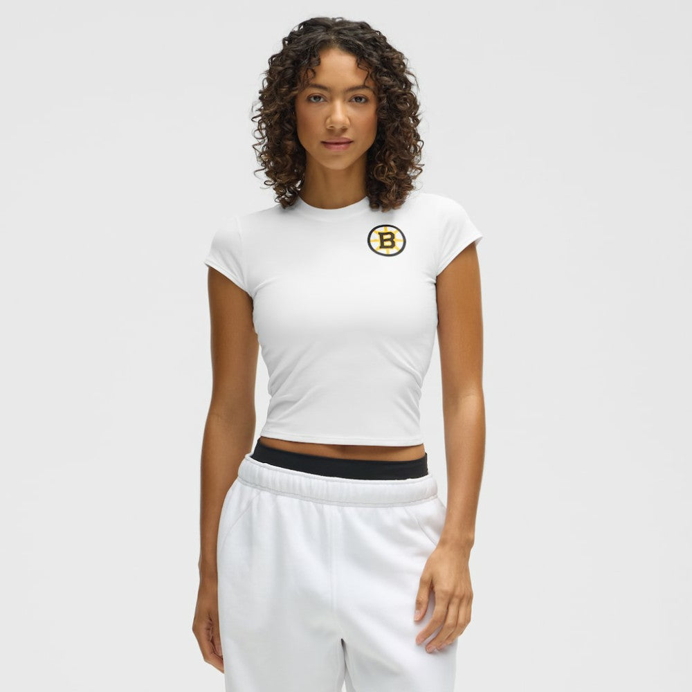 NHL White|White Boston Bruins lululemon Women's Baby T-Shirt