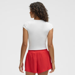 NHL White|White Detroit Red Wings lululemon Women's Baby T-Shirt