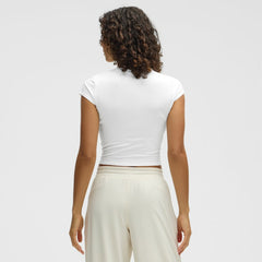 NHL White|White Edmonton Oilers lululemon Women's Baby T-Shirt