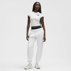 NHL White|White New York Islanders lululemon Women's Baby T-Shirt