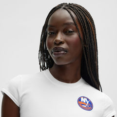 NHL White|White New York Islanders lululemon Women's Baby T-Shirt