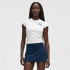 NHL White|White New York Rangers lululemon Women's Baby T-Shirt