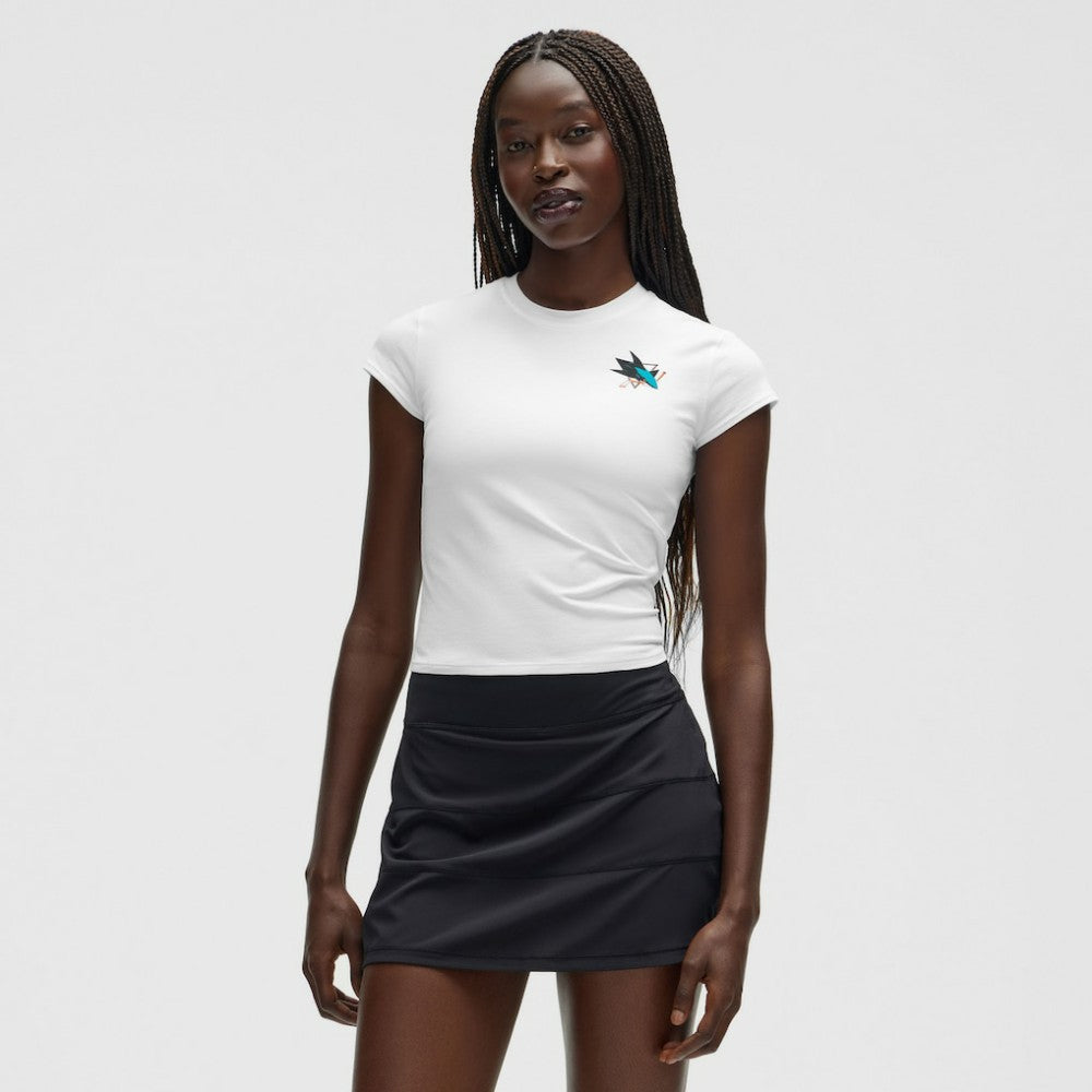 NHL White|White San Jose Sharks lululemon Women's Baby T-Shirt