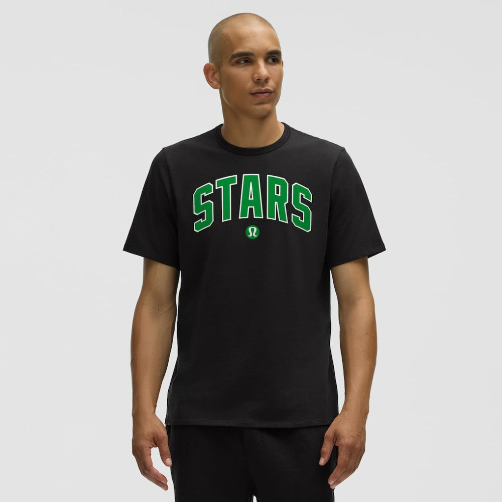 NHL Black|Black Dallas Stars lululemon Organic Cotton Classic-Fit T-Shirt