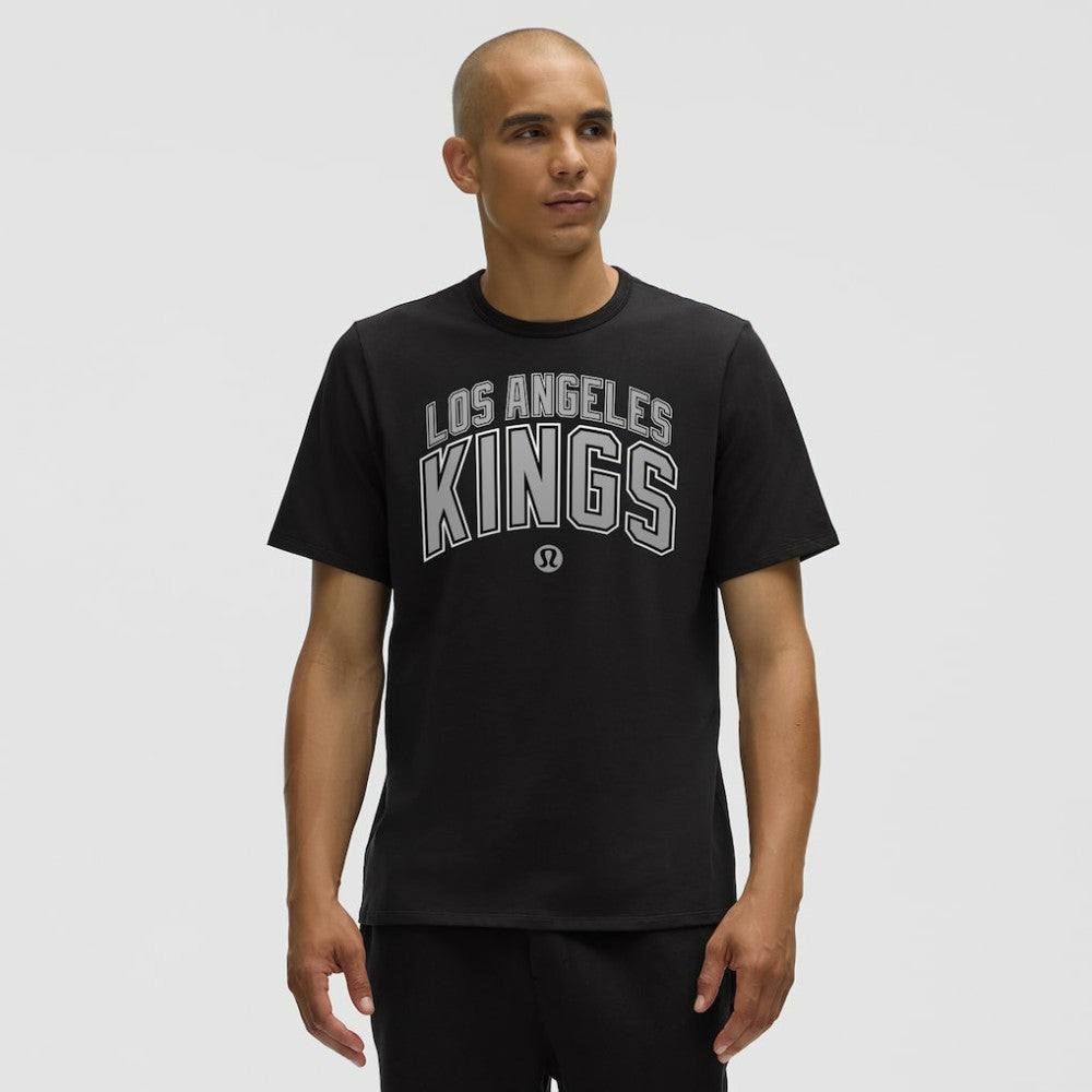 NHL Black|Black Los Angeles Kings lululemon Organic Cotton Classic-Fit T-Shirt