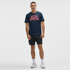 NHL Blue|Blue New York Rangers lululemon Organic Cotton Classic-Fit T-Shirt