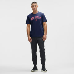 NHL Blue|Blue Columbus Blue Jackets lululemon Organic Cotton Classic-Fit T-Shirt
