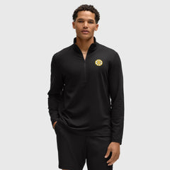 NHL Black|Black Boston Bruins lululemon Soft Jersey Half-Zip Pullover