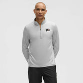 NHL Heather Gray|Heather Gray Philadelphia Flyers lululemon Soft Jersey Half-Zip Pullover