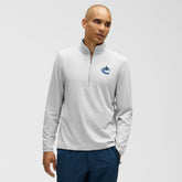 NHL Heather Gray|Heather Gray Vancouver Canucks lululemon Soft Jersey Half-Zip Pullover