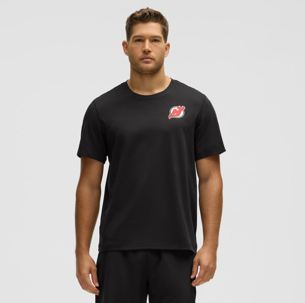 NHL Black|Black New Jersey Devils lululemon Soft Jersey T-Shirt