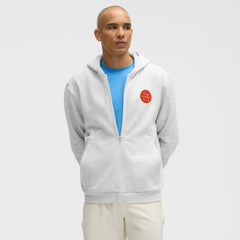 NHL Heathered Core Ultra Light Grey|Heathered Core Ultra Light Grey Chicago Blackhawks lululemon Steady State Full-Zip Hoodie
