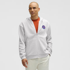 NHL Heathered Core Ultra Light Grey|Heathered Core Ultra Light Grey New York Islanders lululemon Steady State Full-Zip Hoodie