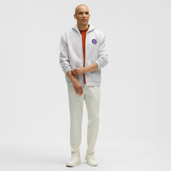NHL Heathered Core Ultra Light Grey|Heathered Core Ultra Light Grey New York Islanders lululemon Steady State Full-Zip Hoodie