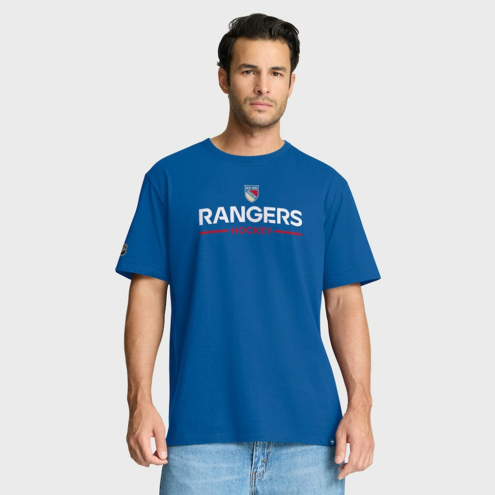 NHL Blue New York Rangers Fanatics Centennial T-Shirt