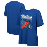 NBA Minnesota Timberwolves Majestic Threads Women's Oversized T-Shirt