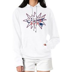 Starter Women's Drive-In Sign Pullover Hoodie - New England Patriots