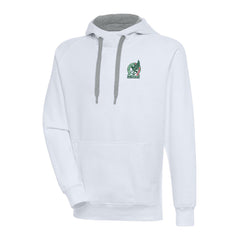 Mexico National Team Antigua Takeover Pullover Hoodie - White