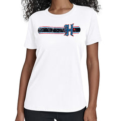 Starter Women's Team Stripe T-Shirt - Houston Texans