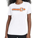 Starter Women's Throwback Team Stripe T-Shirt - Denver Broncos