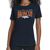 Starter Women's Arch Stripe T-Shirt - Denver Broncos
