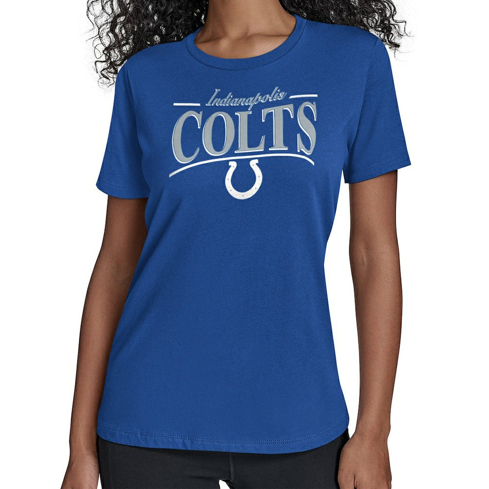 Starter Women's Arch Stripe T-Shirt - Indianapolis Colts