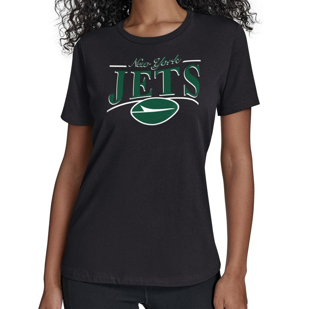 Starter Women's Arch Stripe T-Shirt - New York Jets