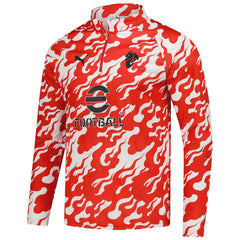 AC Milan 2025/26 Pre-Match dryCell Quarter-Zip Top - Puma Red
