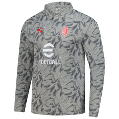 AC Milan 2025/26 Pre-Match dryCell Quarter-Zip Top - Puma Gray