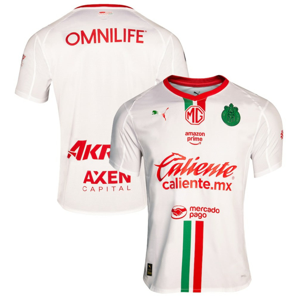 Chivas 2025/26 Away Jersey - Puma White