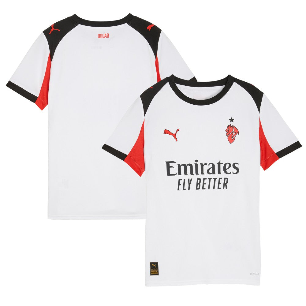 AC Milan Youth 2025/26 Replica Jersey - Puma White