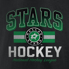 NHL Black Dallas Stars Retro Stripe T-Shirt
