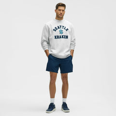 NHL Heathered Core Ultra Light Grey|Heathered Core Ultra Light Grey Seattle Kraken lululemon Steady State Crew